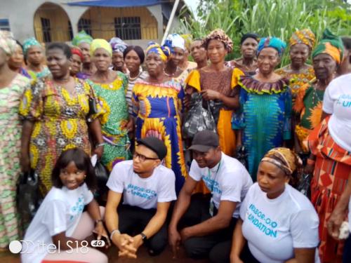 Irabor-Ojo foundation Donation to Ujemen Village in Ekpoma, Edo State, Nigeria