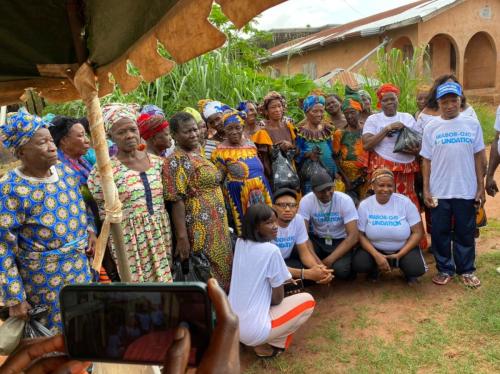 Irabor-Ojo foundation Donation to Ujemen Village in Ekpoma, Edo State, Nigeria