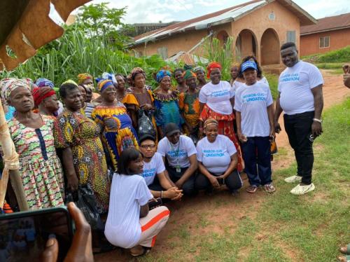 Irabor-Ojo foundation Donation to Ujemen Village in Ekpoma, Edo State, Nigeria