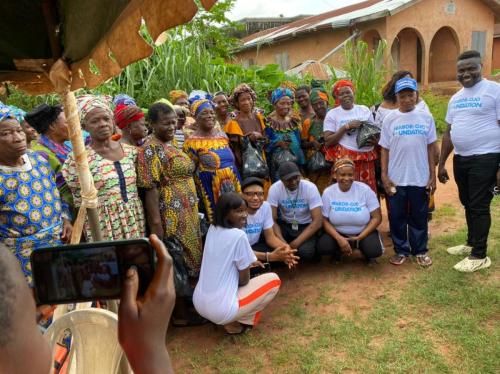 Irabor-Ojo foundation Donation to Ujemen Village in Ekpoma, Edo State, Nigeria