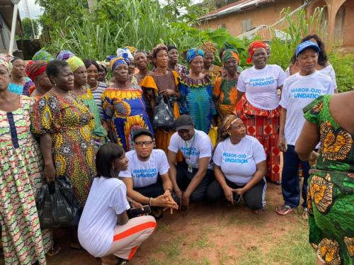 Irabor-Ojo foundation Donation to Ujemen Village in Ekpoma, Edo State, Nigeria