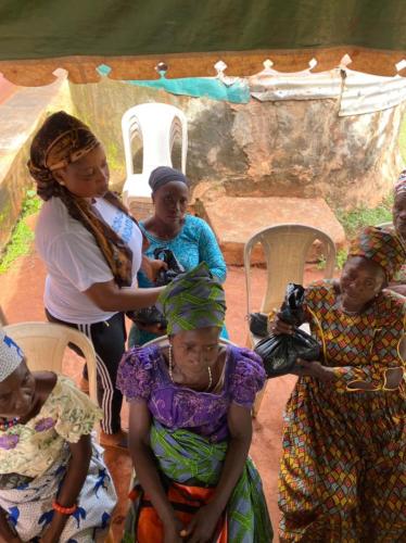 Irabor-Ojo foundation Donation to Ujemen Village in Ekpoma, Edo State, Nigeria