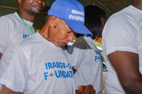 Irabor-Ojo foundation Donation to Ujemen Village in Ekpoma, Edo State, Nigeria